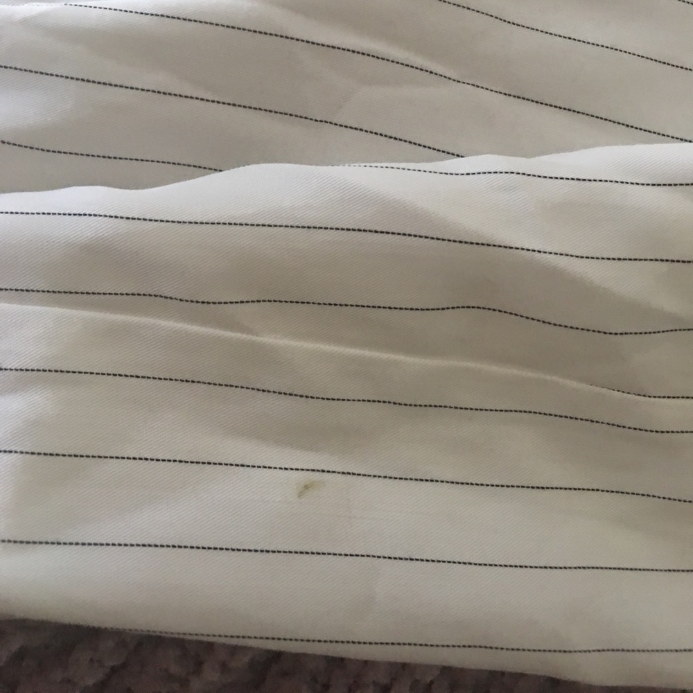 Striped Wide Leg Slit Pant - Picture 6 of 6